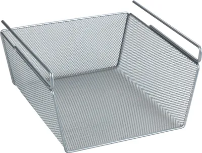 Produktbild von WENKO Regaleinhängekorb L Ablagekorb 28x15x27,5 cm Aufhängen Schrank Regalfach