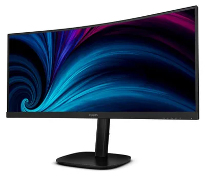 Produktbild von Philips 34B2U3600C - 3000 Series - LED-Monitor - gebogen - 86.4 cm (34") - 3440 x 1440 WQHD @ 120 Hz - VA - 3500:1 - HDMI, DisplayPort, USB-C - Lautsprecher - Textured Black