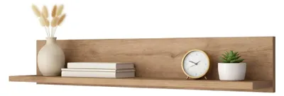Produktbild von Roh - Regalboden, 90x15x15h cm, Naturbraun, ein Brett