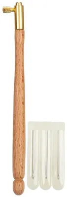 Image de Broderie, perles, kit d'outils français pour la broderie, loisirs créatifs, accessoires de couture (aiguille en bois)