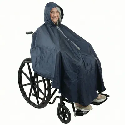 Productafbeelding van Omgoods - Regenponcho voor Rolstoelgebruikers met Voering