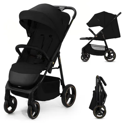 Image de Kinderkraft Trig 3 Poussette légère 1 siège(s) Noir