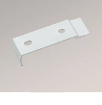 Produktbild von Deckenclip 4-spurig in grau (B x H x T) 20mm x 16mm x 65mm