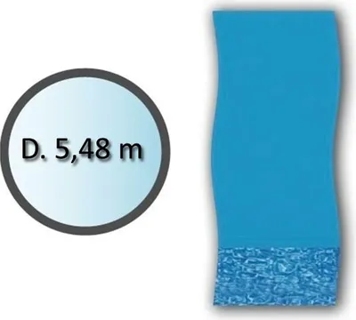 Immagine prodotto di Liner swirl tondo d.5.48m per piscine fuori terra Swimline LI1848SB