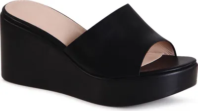 Produktbild von topschuhe24 3163 Damen Keilabsatz Sandalen XXL Plateau, Farbe:Schwarz, Größe:37 EU