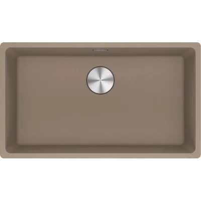 Zdjęcie produktu dla Franke Maris zlewozmywak podblatowy Fragranit komora MRG 110-72 Cashmere obsługa ręczna od 80 cm 125.0683.188
