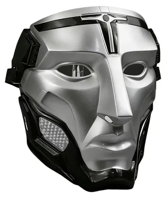Produktbild von Gefängniswärter-Maske aus Kunststoff – Cosplay-Maske für Halloween-Partys, Rollenspiele, lustiges Kostümaccessoire für Erwachsene und Kinder
