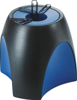 Image de HAN distributeur d'agrafes DELTA, plastique, noir/bleu