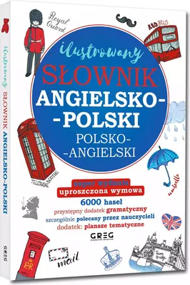 Zdjęcie produktu dla Ilustrowany słownik angielsko-polski, polsko-angielski