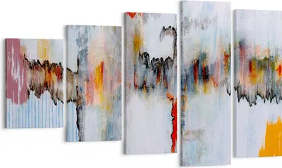 Produktbild von Bild auf Leinwand - Leinwandbild - Abstraktion modern - 100x60cm - Wand Bild - Wanddeko - Leinwanddruck - Bilder - Kunstdruck - Wanddekoration - Leinwand bilder - Wandkunst - EG100x60-3676