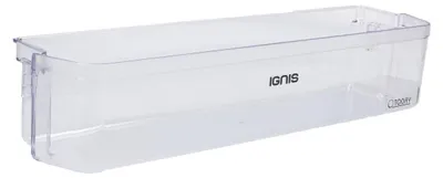 Image de Compartiment de rangement Compartiment à bouteilles Compartiment de porte Réfrigérateur Ignis 481010372115
