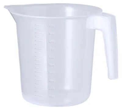 Produktbild von Kuchenmessbecher/Mischbecher - Kunststoff - transparent - 1000 ml - Ausguss