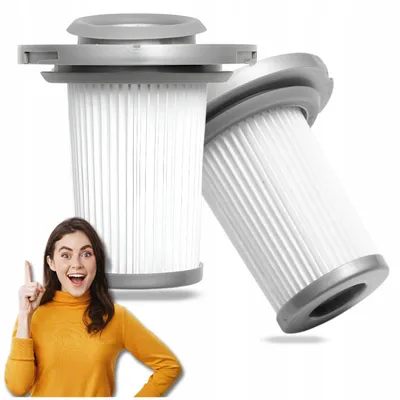 Produktbild von 2x Ersatzfilter Waschbar für Tefal Rowenta X-Force Flex ZR009005