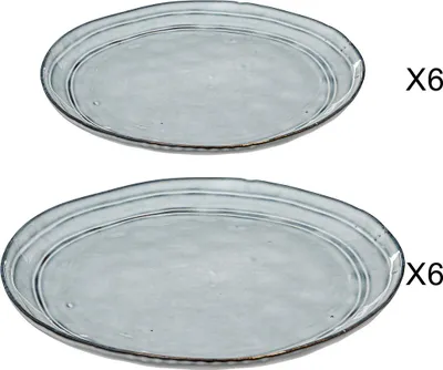 Produktbild von Teller FLOWER, 12er-Set