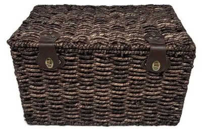 Produktbild von Bäckerkorb braun groß 47x31x28 mit Deckel
