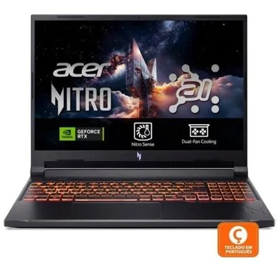 Produktbild von Acer Nitro V 16 AI ANV16-42-R486 AMD Ryzen 7 260/32GB/1TB/RTX5060/16" (PT)