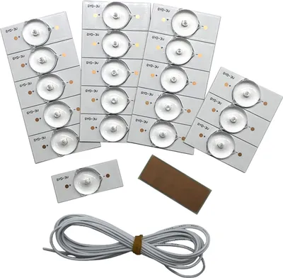 Obrázok produktu pre 20PCS 3V SMD lampy s optickou šošovkou Fliter pre 32-65 LED TV opravy s 2M drôtom Led Light Strip diely príslušenstvo