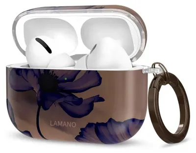 Obrázok produktu pre Puzdro Tech-Protect Lamano pre AirPods Pro 1, 2 - hnedo-fialové