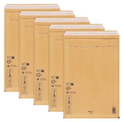 Produktbild von ÖKI Luftpolstertaschen - Luftpolsterumschläge inkl. Haftklebestreifen, 5 Stück,