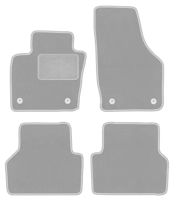 Immagine prodotto di Tappetini in moquette per Audi Q3 I 8U 2011-2018 (SUV) – set 4 pezzi, grigi, su misura – Wielganizator OSLO
