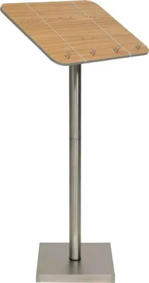 Produktbild von Securit Speisekarten-Ständer, aus H olz und Edelstahl (70020316)