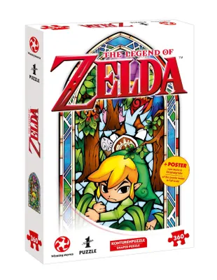 Produktbild von Puzzle Zelda Link-Boomerang 360 Teile 25,4 x 48cm