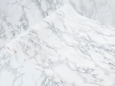 Produktbild von Klebefolie Möbel 67x25 cm - Marmor Silber - Selbstklebende Möbelfolie in Deko-Stil - Folie für Möbel ideal zum Renovieren von Schränken und Arbeitsplatten