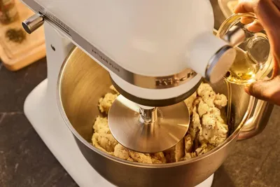 Produktbild von KitchenAid 5KSMTHDHSS, Teighaken, Silber, Edelstahl, 1 Stück(e)
