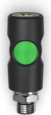Produktbild von AUPROTEC Druckluftkupplung Prevost S1 1/4" mit Außengewinde