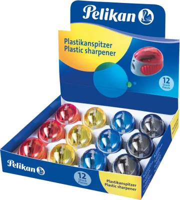 Produktbild von Pelikan 700214 Anspitzer Manueller Bleistiftspitzer Mehrfarbig