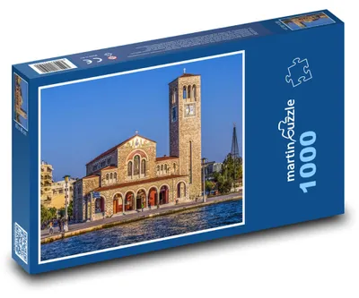 Produktbild von Puzzle 1000 Kathedrale in der Stadt Volos - martinpuzzle