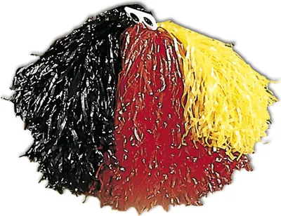Produktbild von POM POM verschiedene Farben schwarz/gelb/rot