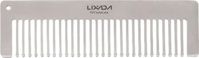 Produktbild von Lixada Titanium Comb Antistatischer Haarkamm Taschenkamm
