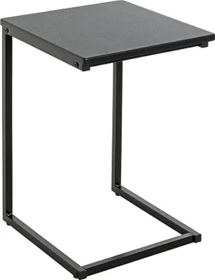 Produktbild von Beistelltisch >52593< in schwarz, MDF, Metall - 33x60x35cm (BxHxT)