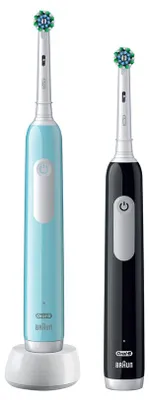 Obrázek produktu pro Elektrický zubní kartáček SOUPRAVA ORAL B PRO1 BK+BL