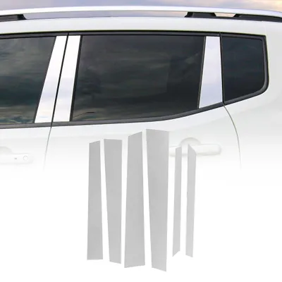 Image de Couverture Garniture de pilier B pour Hyundai ix35 2010-2015 en acier inox 6Pcs