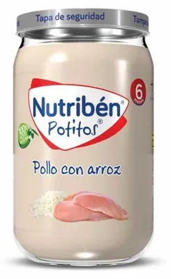 Produktbild von Nutribén Huhn mit Reis 235g