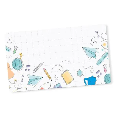 Produktbild von itenga 25x Namensetiketten Doodles bunt Schulanfang