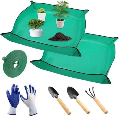 Productafbeelding van Famanu plantenmat, opvouwbaar - 100 x 100 cm
