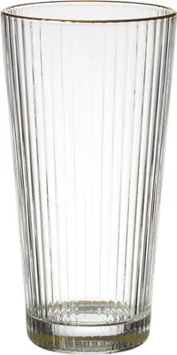Obrázek produktu pro VYSOKÁ SKLENICE 300 ml se zlatým okrajem Gold Edge