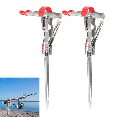 Produktbild von Verbesserter automatischer Angelrutenhalter, leicht und verstellbar, ideal für Sportangelzubehör,für große Sonnenbarsche und größere Fische