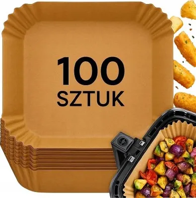 Obrázek produktu pro 100x Papírové vložky do horkovzdušné fritézy kulaté 20 cm