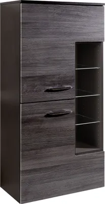 Produktbild von Bad Midischrank Florida 65 cm in Eiche Rauchsilber Nachbildung