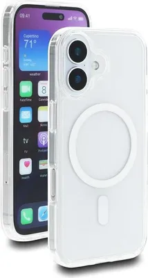Obrázek produktu pro DeLOCK 81618, Obal, Apple, iPhone 17, 16 cm (6.3"), Průhledná, Bílá