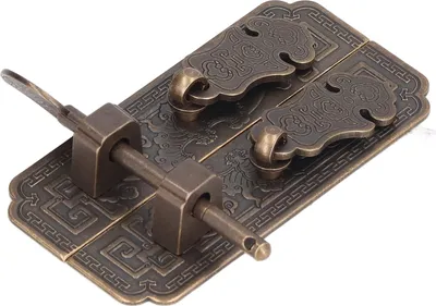 Image de Facette de cabinet Mat?riau de laiton bronze gl��sant motif chauve-souris r?tro chinois poign��es pour penderies