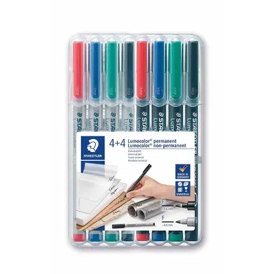 Produktbild von Staedtler Lumocolor 8 Folienstifte Sonderedition