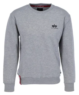 Obrázok produktu pre ALPHA INDUSTRIES BASIC SWEATER SMALL LOGO Pánsky sveter, veľkosť:XL, Alpha Industries Farby:Grey Heather