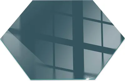 Produktbild von Glasbodenplatte für H 40 cm – Kaminofen – Kaminplatte Glas – Schutzglas – Funkenschutzplatte –Glasbodenplatte Feuerfeste – Hitzeschutzplatte – Bodenschutz aus Glas – Meeresfarbe