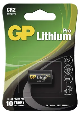 Lithiová baterie GP CR2, 1 ks