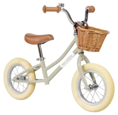 Laufrad 12 Zoll für Kinder ab 18 Monaten, verstellbar, Classic Light Sand